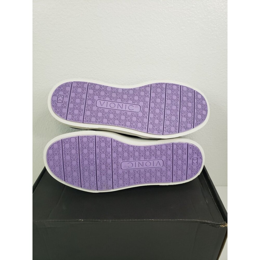 Vionic‎ Women's Kimmie Perforated Slip on Sneakers (Black Suede) - Size 7.0 M - Picture 5 of 5